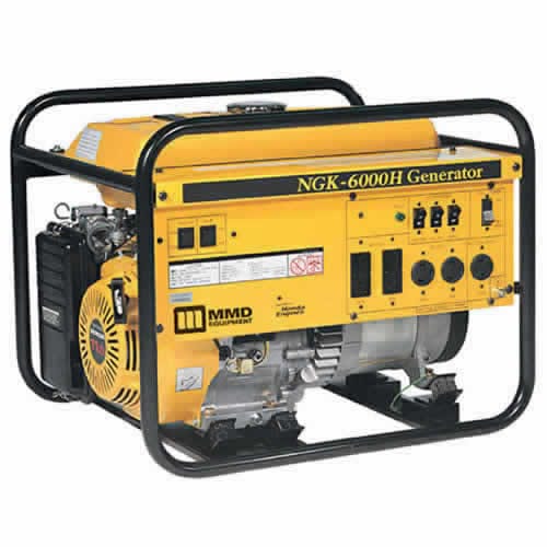 Honda 5000 watt electric generator #3