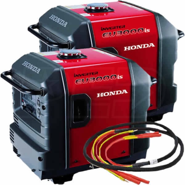 Honda EGDHONDA3000KIT2 EU3000 Inverter Generators 2 and Parallel