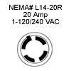 NEMA L14-20R