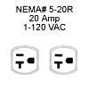 NEMA 5-20R (Wall-Type)