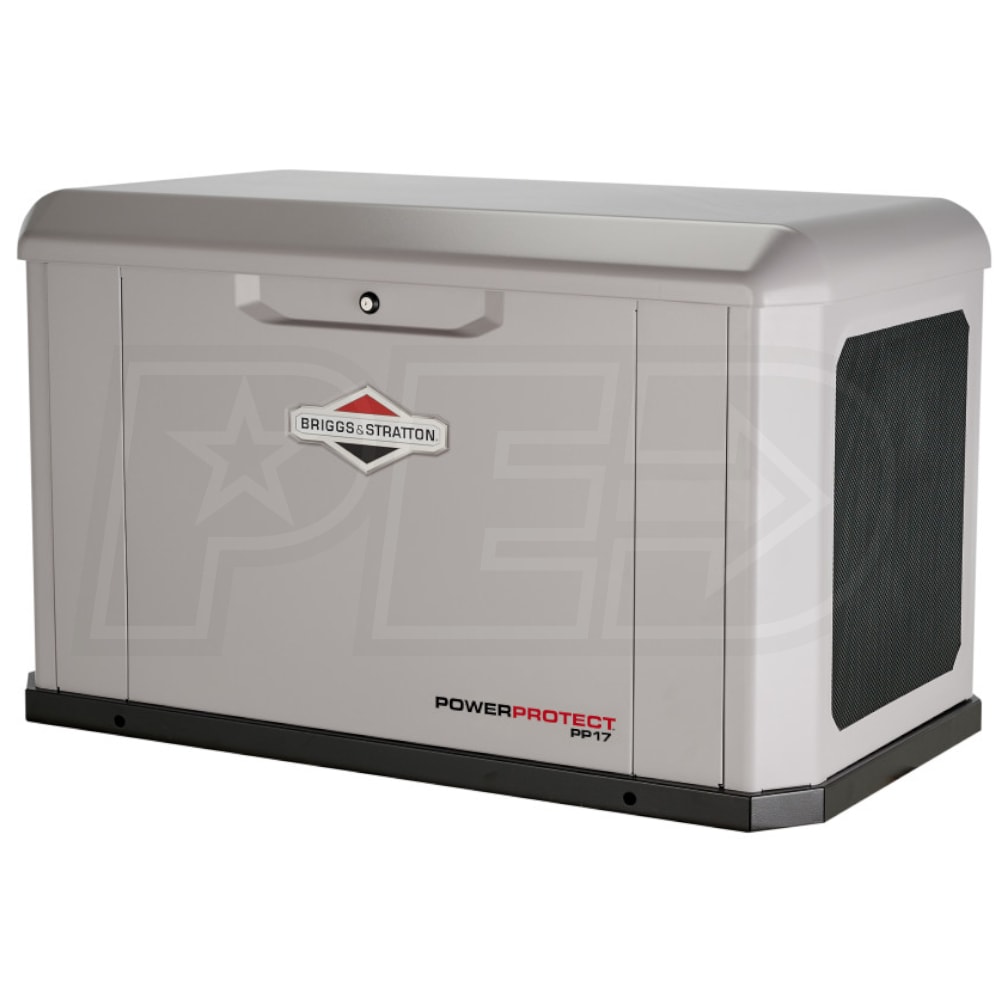 Briggs & Stratton 040673 Power Protect™ 17kW Aluminum Standby Generator ...