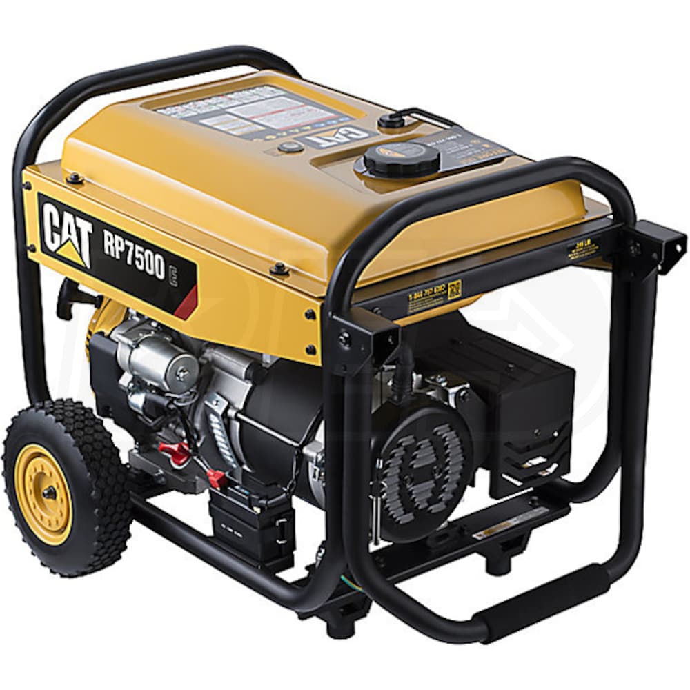 Caterpillar 490 6491 CAT RP7500E 7500 Watt Electric Start Portable   46bcb3cbac55972dc1596107e283c728 