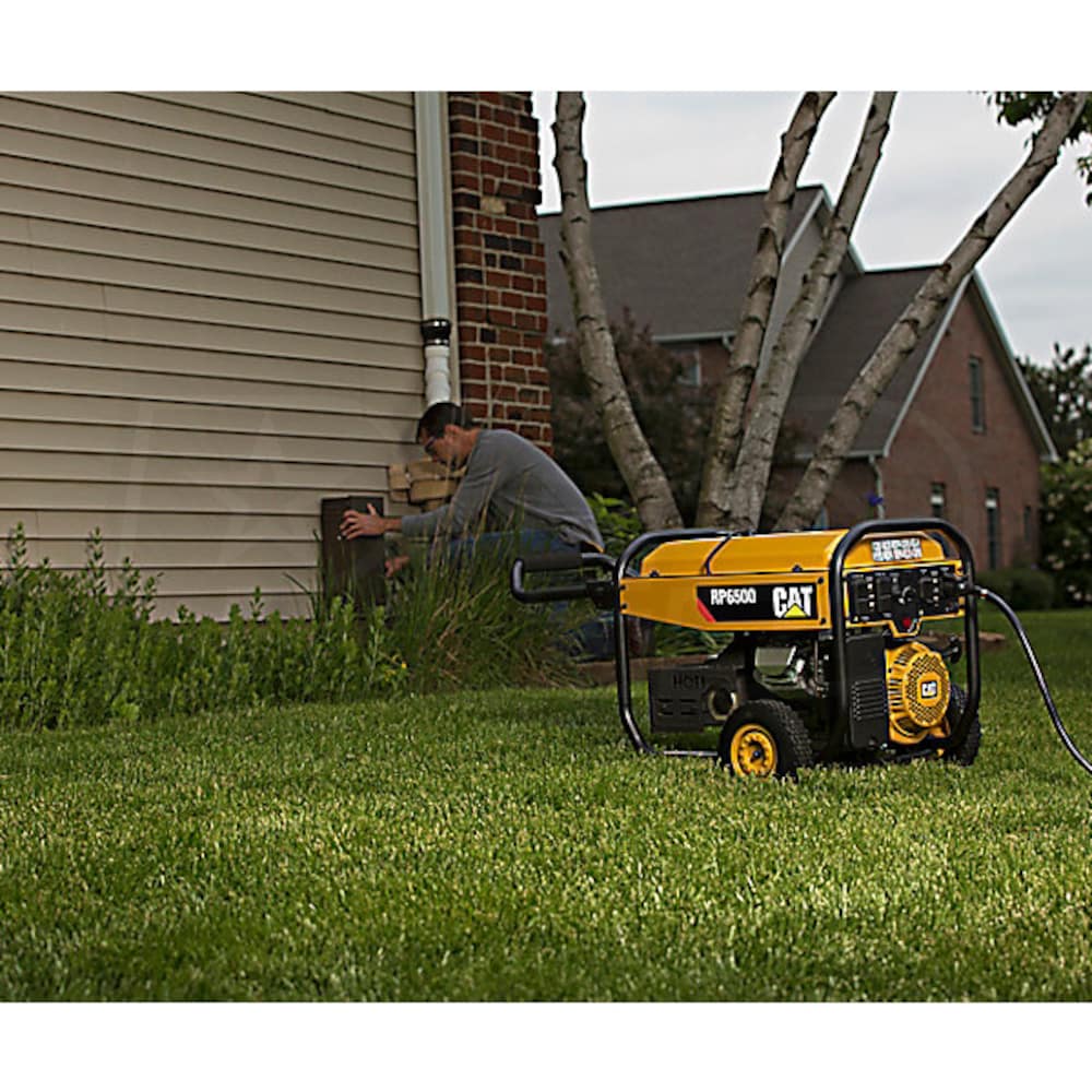 Caterpillar 530-1231 CAT RP6500 - 6500 Watt Portable Generator w/ CO ...