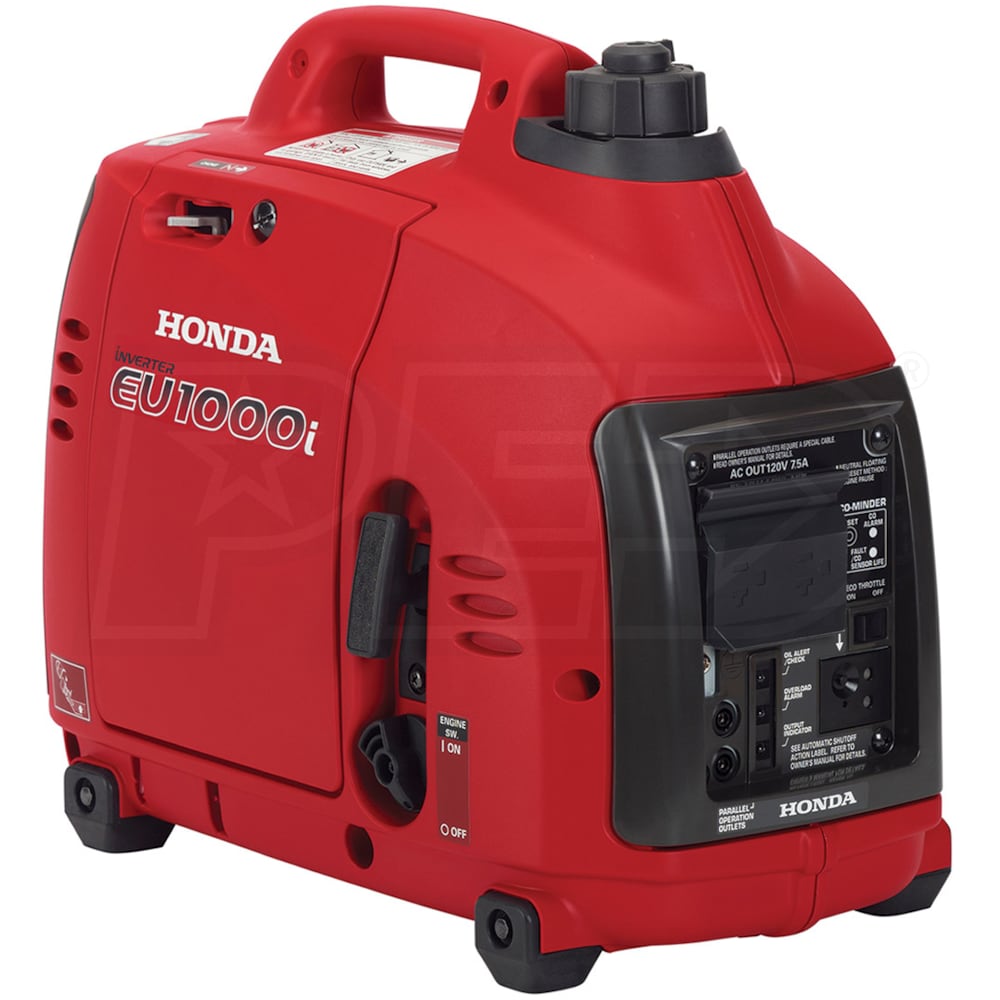 Honda EU1000T1AG EU1000i - 900 Watt Portable Inverter Generator w/ CO ...