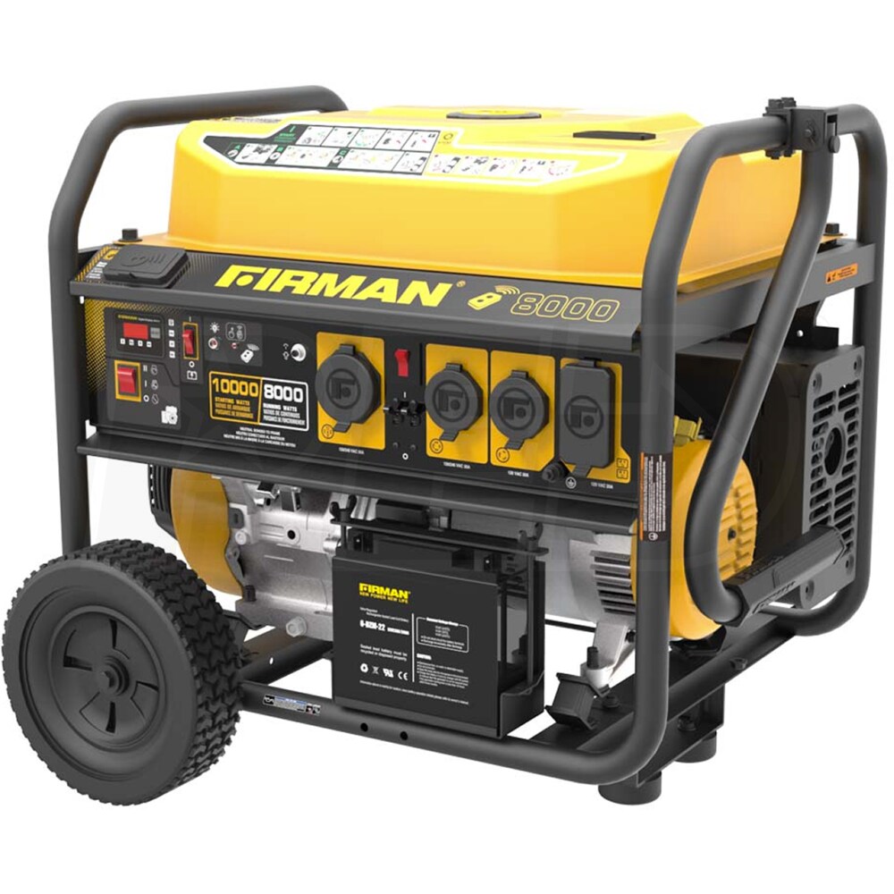 Firman Generators P08004 Firman Performance Series 8000 Watt Electric