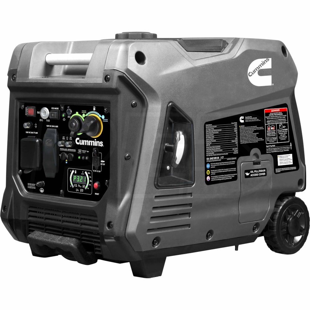 Cummins Onan P4500IDF P4500iDF - 3700 Watt Electric Start Dual Fuel ...