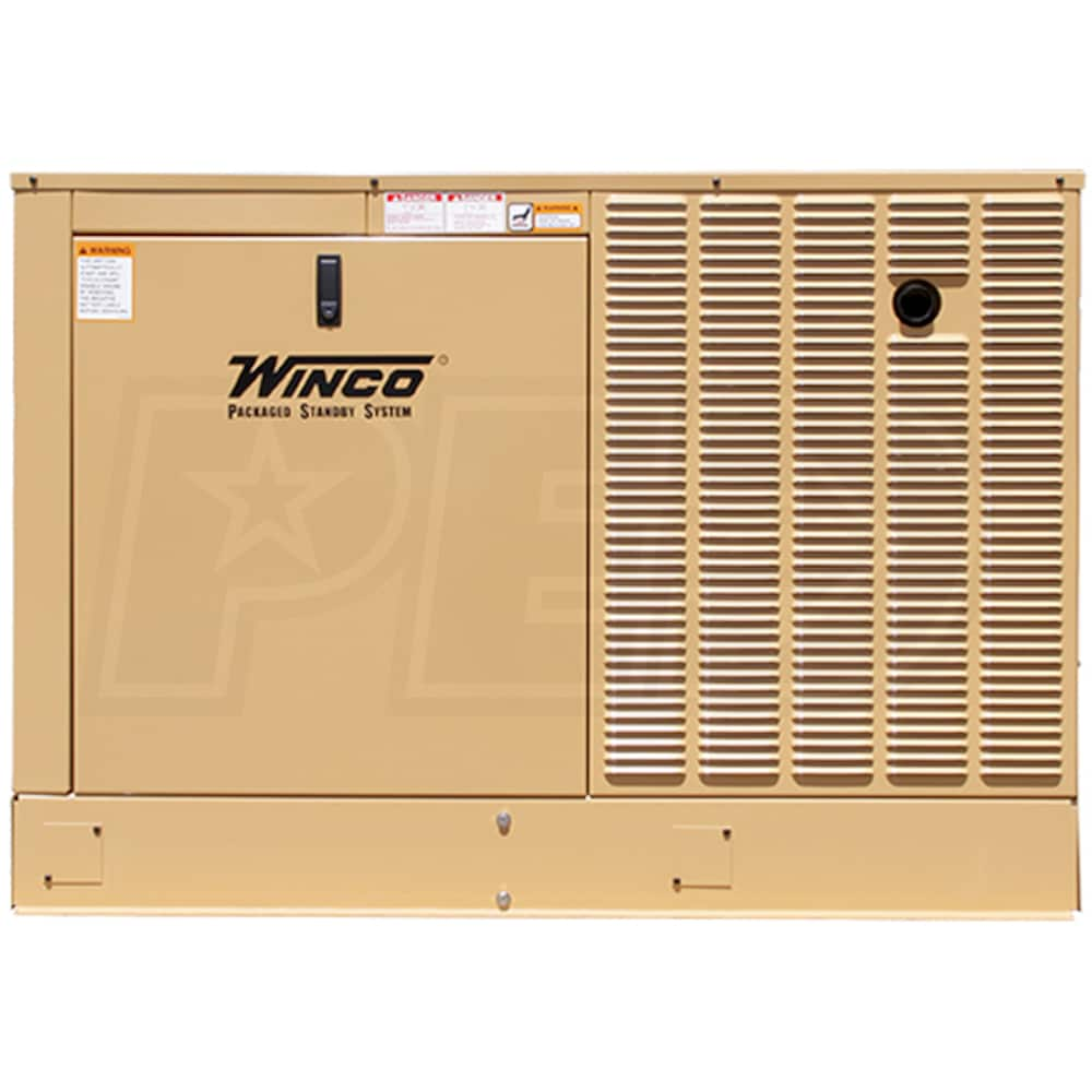 Winco 16400-045 PSS20B2W 17kW Home Standby Generator W/ Vanguard Engine