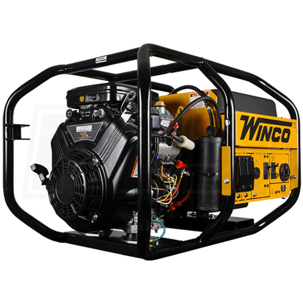 Winco 24010-003 W10000VE-03/B - 9600 Watt Electric Start Portable ...