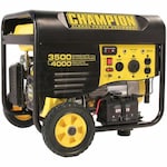 Champion 46539 - 3500 Watt Electric Start Portable Generator w/ RV Plug & Wireless Remote (Scratch & Dent)