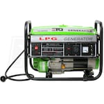 ETQ PG30P11 - 3000 Watt Portable LP Generator