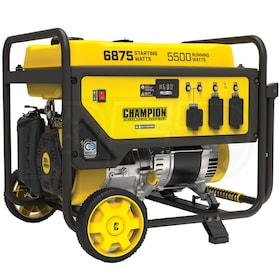 View Champion 201299 -  5500 Watt Portable Generator w/ CO Shield® (49-State)