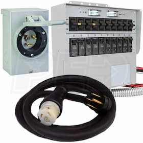 Reliance Controls EGD-A510CKIT 50-Amp 120/240V 10-Circuit Power