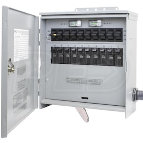 Reliance Power Parts - Medidor de carga digital horizontal de 48 voltios,  funciona con pilas, ajuste universal
