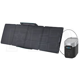 View EcoFlow DELTA 2 - 1024Wh Portable Power Station w/ 110-Watt Solar Panel