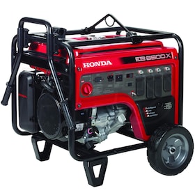 View Honda EB6500X - 5500 Watt Portable Industrial Generator w/ CO-MINDER™ & GFCI Protection (49-State)