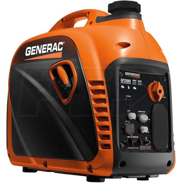 klep Ik geloof werkzaamheid Generac 8250 GP2500i - 2200 Watt Portable Inverter Generator CARB