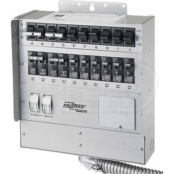 Reliance Controls A506C Pro/Tran 50-Amp 120/240V 6-Circuit, 43% OFF