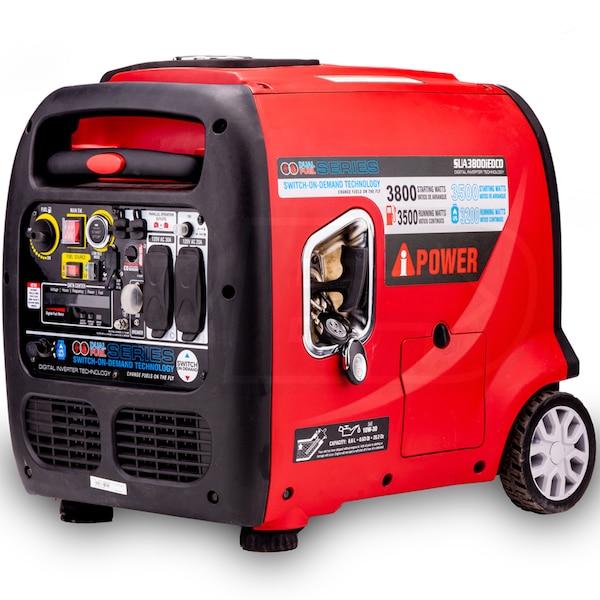 A-iPower SUA3800IED SUA3800iED - 3500 Watt Dual Fuel Electric Start ...