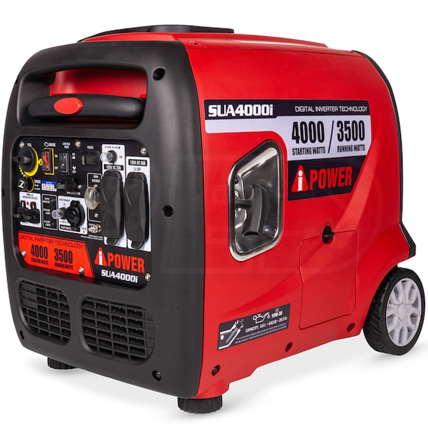 A-iPower SUA4000I SUA4000i - 3500 Watt Portable Inverter Generator CARB