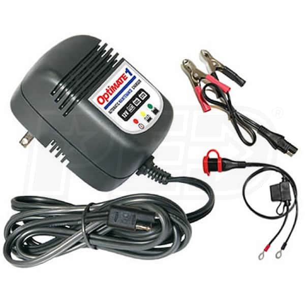 TecMate TM-85 OptiMate 1 - 12-Volt Battery Charger & Maintainer