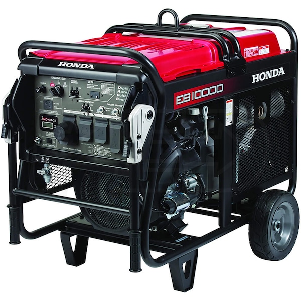 - 9000 Watt Electric Portable Industrial Generator w/ CO-MINDER™ & GFCI Protection 49-State