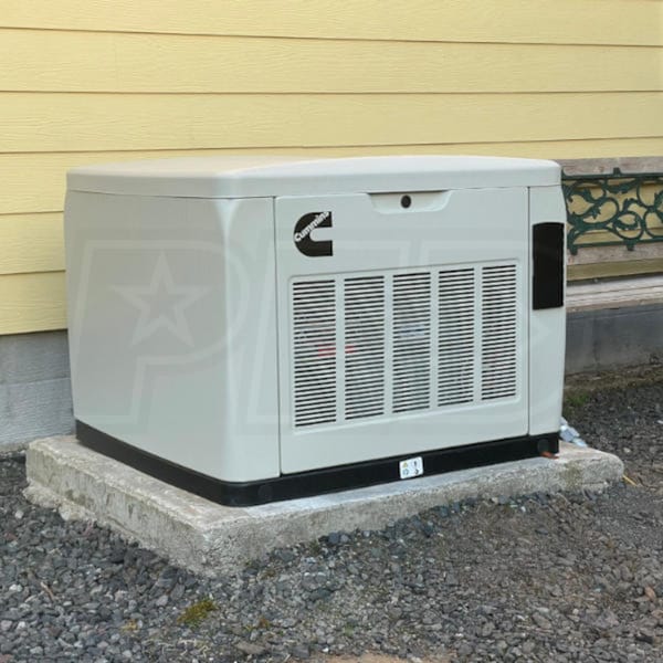 Cummins Home Standby Generator - RS13A, 13 kW, NG-LP, 120/240 Volt,  Air-Cooled, 3600 RPM